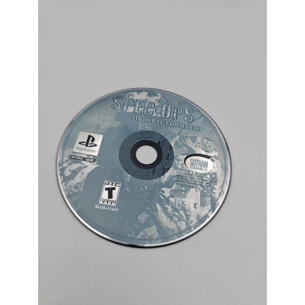 Spec Ops Airborne Commando Sony PlayStation 1 PS1 2002 Gotham Games Disc Only